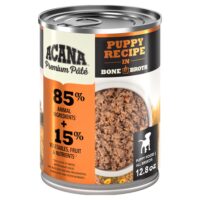 ACANA Grain-Free Premium Pate Puppy Recipe in Bone Broth Wet Dog Food, 12.8 oz., Case of 12
