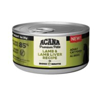 ACANA Lamb + Lamb Liver in Bone Broth Wet Cat Food, 3 oz., Case of 24