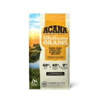 ACANA Wholesome Grains Free-Run Poultry & Grains Recipe Dry Dog Food, 32 lbs.