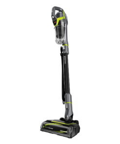 BISSELL Pet Hair Eraser Slim Corded Stick Vacuum, Carpet, Area Rugs, Hard Floor, Upholstery, Lightweight, Swivel Steering, Tangle-Free Brish Roll, 3875, Black