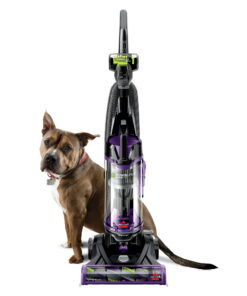BISSELL PowerLifter Swivel Pet, Bagless, Upright Vacuum, Pet Friendly, Triple Action Brush Roll, Scatter Free Technology, Swivel Steering, Edge-to-Edge Cleaning, 2260, Black & Purple