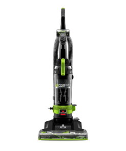 BISSELL PowerForce Helix Turbo Rewind Pet, Upright Vacuum, Pet Friendly, Automatic Cord Rewind, Powerful Pet Hair Pickup, Extra-Wide Cleaning Path, 3333, Black & Green