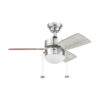 Better Homes & Gardens 30'' Saint Nickel Modern LED Angled Indoor Contemporary Ceiling Fan