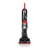 Dirt Devil Bagless Upright Vacuum, Endura Lite Compact, Powerful Pick-ups, Multisurface, with CleanPath Technology, Extension Wand, Crevice Tool & Dusting Brush, and Easy Empty Dirt Cup, UD20121, Red