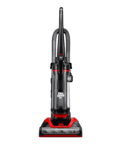 Dirt Devil Bagless Upright Vacuum Cleaner, Multi-Surface Extended Reach+, Pet Friendly, Above Floor Cleaning, Upholstery Tool, UD76330V, Black