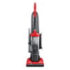 Dirt Devil PowerMax Upright Vacuum Cleaner, Bagless, Powerful Suction, for Hard Floor and Carpet, Extended Reach, Crevice Tool, UD70111V, Red
