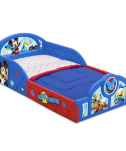 Disney Mickey Mouse Plastic Sleep and Play Toddler Bed by Delta Children