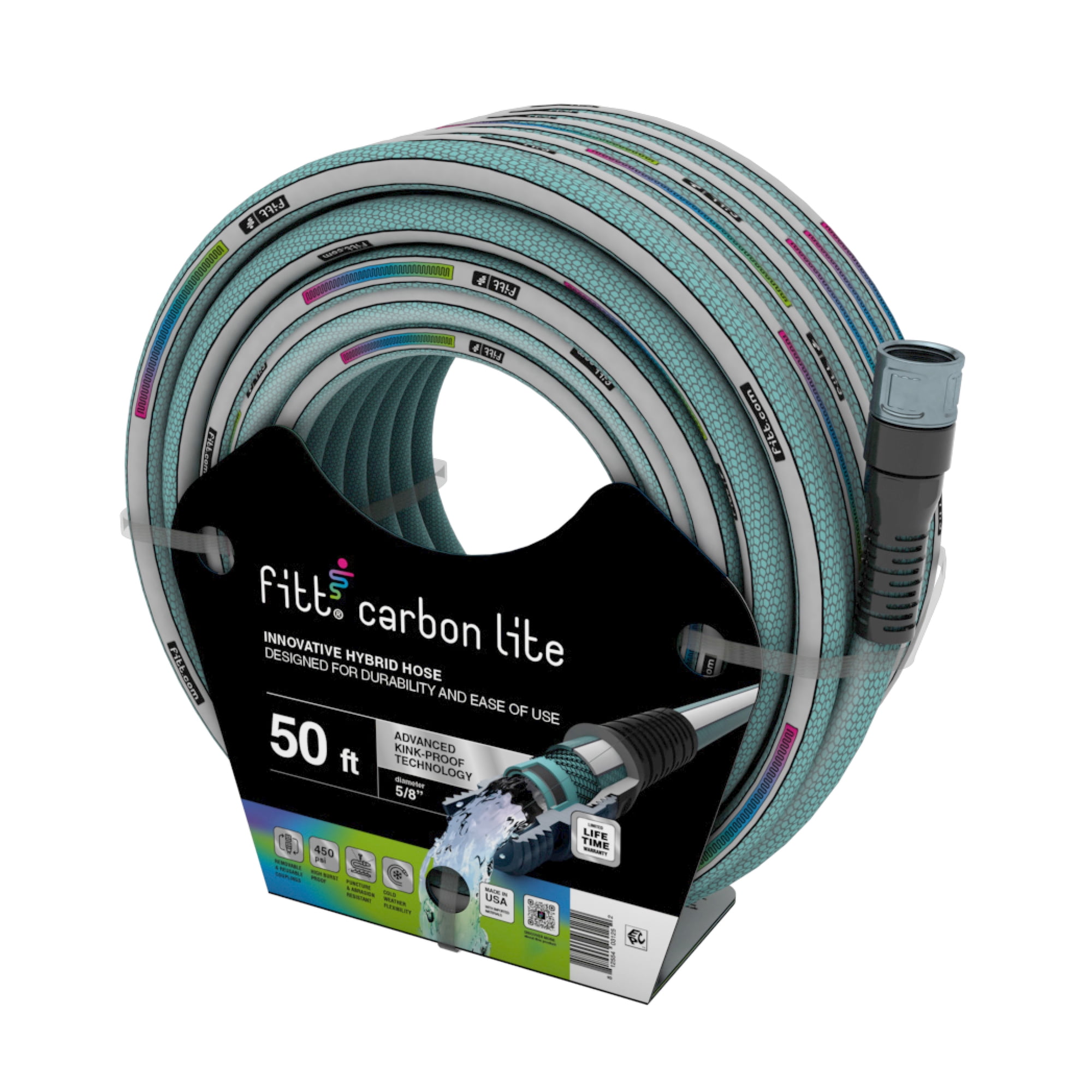 FITT Carbonlite Hybrid 5/8" x 50FT Hose