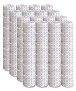 GEN Standard Bath Tissue, White, 2-Ply, 4 x 3, 500 Sheets/Roll, 96 Rolls/Carton