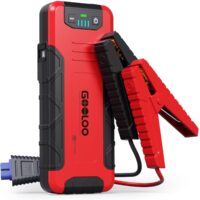 GOOLOO Car Battery Jump Starter, 4500A Peak Portable Jump Box(up to 10L Gas or 8L Diesel) with Quick Charge, GE4500 12V Jumper Pack with LED Light