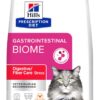 Hill's Prescription Diet Gastrointestinal Biome Stress Digestive/Fiber Care with Chicken Dry Cat food, 4 lbs.