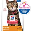 Hill's Science Diet Adult Light Chicken Recipe Dry Cat Food, 7 lbs.