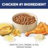 Hill's Science Diet Adult No Corn, Wheat or Soy Chicken Dry Cat Food, 15 lbs. Hill's Science Diet Adult No Corn, Wheat or Soy Chicken Dry Cat Food, 15 lbs.