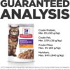 Hill's Science Diet Adult Sensitive Stomach & Sensitive Skin Chicken & Beef Cat Food, 2.8 oz., Case of 24