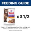 Hill's Science Diet Adult Sensitive Stomach & Sensitive Skin Chicken & Beef Cat Food, 2.8 oz., Case of 24