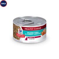 Hill's Science Diet Healthy Cuisine Adult Seared Tuna & Carrot Medley Canned Cat Food, 2.8 oz., Case of 24