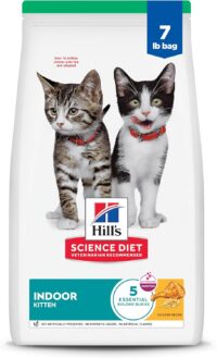Hill's Science Diet Indoor Chicken Recipe Dry Kitten Food, 7 lbs.