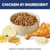 Hill's Science Diet Senior 7+ Indoor Chicken Recipe Dry Cat Food, 7 lbs.