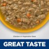 Hill's Science Diet Senior Vitality Adult 7+ Chicken & Vegetable Stew Cat Food, 2.9 oz., Case of 24