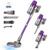 Hosaud Cordless Stick Vacuum Cleaner 45KPA Strong Suction 50Mins Lightweight for Pet Hair Home Hard Floor