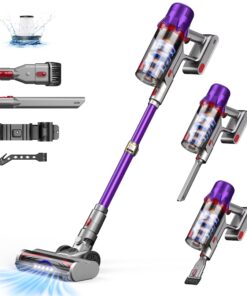 Hosaud Cordless Stick Vacuum Cleaner 45KPA Strong Suction 50Mins Lightweight for Pet Hair Home Hard Floor
