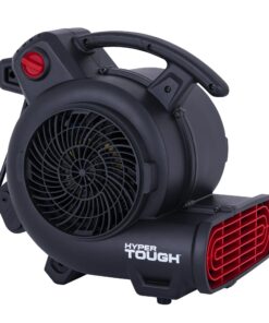 Hyper Tough 1/3 HP 1200 CFM Air Mover Blower Fan for Home Use, Workshop, and Industrial Use - 3 Speeds, 3 Adjustable Angles, and a Daisy Chain