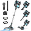 INSE Cordless Vacuum Cleaners, 6-in-1 Lightweight Stick Vacuum for Hardwood Floor Carpet Pet Hair, V770