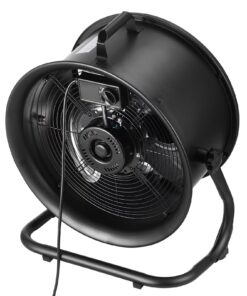 KFFKFF 14-Inch High Velocity Industrial Floor Fan, 3-Speed Adjustable, 2520 CFM Airflow, 360° Tilt, Durable Metal Design for Home, Gym, Office, Garage, and Commercial Spaces