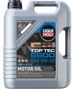Liqui Moly 22046 5 L 0W-20 6600 Top Tec Motor Oil