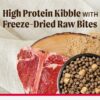Merrick Backcountry Healthy Grains Kibble with Freeze Dried Raw Pieces, Great Plains Red Meat Recipe Dog Food, 20 lbs.