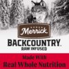 Merrick Backcountry Healthy Grains Kibble with Freeze Dried Raw Pieces, Great Plains Red Meat Recipe Dog Food, 20 lbs.