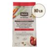 Merrick Healthy Grains Beef and Brown Rice, Raw Coated Kibble, Natural High Protein Freeze Dried Dog Food, 10 lbs.