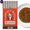 Merrick Purrfect Bistro Grain Free Chicken & Sweet Potato Recipe Natural Dry Cat Food for Adult Cats, 12 lbs.