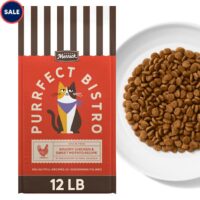 Merrick Purrfect Bistro Grain Free Chicken & Sweet Potato Recipe Natural Dry Cat Food for Adult Cats, 12 lbs.