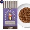 Merrick Purrfect Bistro Grain Free Lamb and Carrots Recipe Natural Dry Cat Food for Adult Cats, 12 lbs.