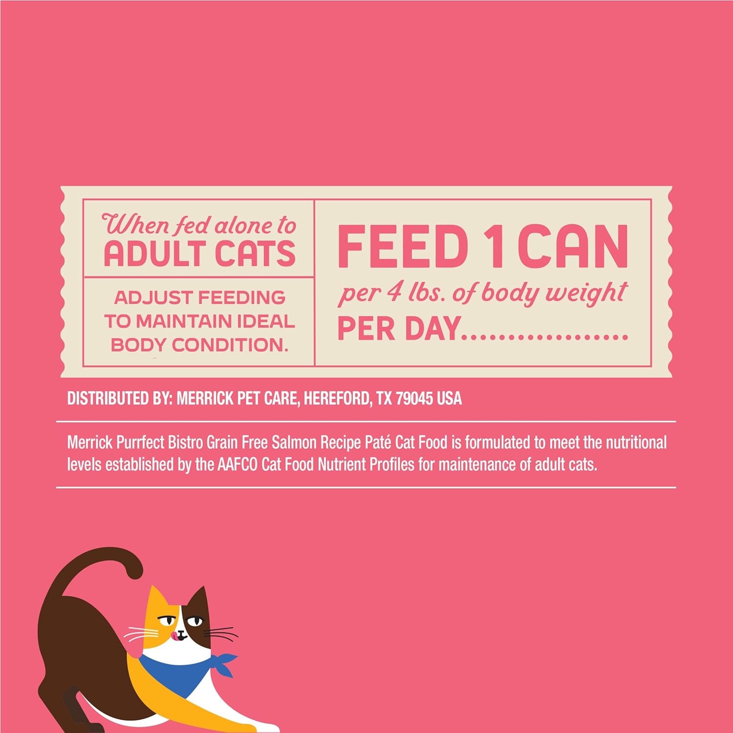 Merrick Purrfect Bistro Grain Free Premium High Protein Salmon Recipe Soft Canned Pate Adult Wet Cat Food, 3 oz., Case of 2447 Merrick Purrfect Bistro Grain Free Premium High Protein Salmon Recipe Soft Canned Pate Adult Wet Cat Food, 3 oz., Case of 24