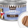 Merrick Purrfect Bistro Grain Free Premium High Protein Tuna Recipe Soft Canned Pate Adult Wet Cat Food, 3 oz., Case of 24