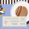 Merrick Purrfect Bistro Grain Free Premium High Protein Tuna Recipe Soft Canned Pate Adult Wet Cat Food, 3 oz., Case of 24