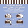 Merrick Purrfect Bistro Grain Free Premium High Protein Tuna Recipe Soft Canned Pate Adult Wet Cat Food, 3 oz., Case of 24