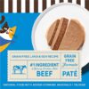 Merrick Purrfect Bistro Grain Free Premium Land & Sea Recipe Soft Canned Pate Adult Wet Cat Food, 3 oz., Case of 24