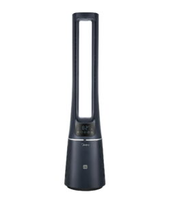 Midea 41-Inch Bladeless Tower Fan & HEPA Purifier, Smart WIFI Enabled, Remote, Blue, AMS150-PBW