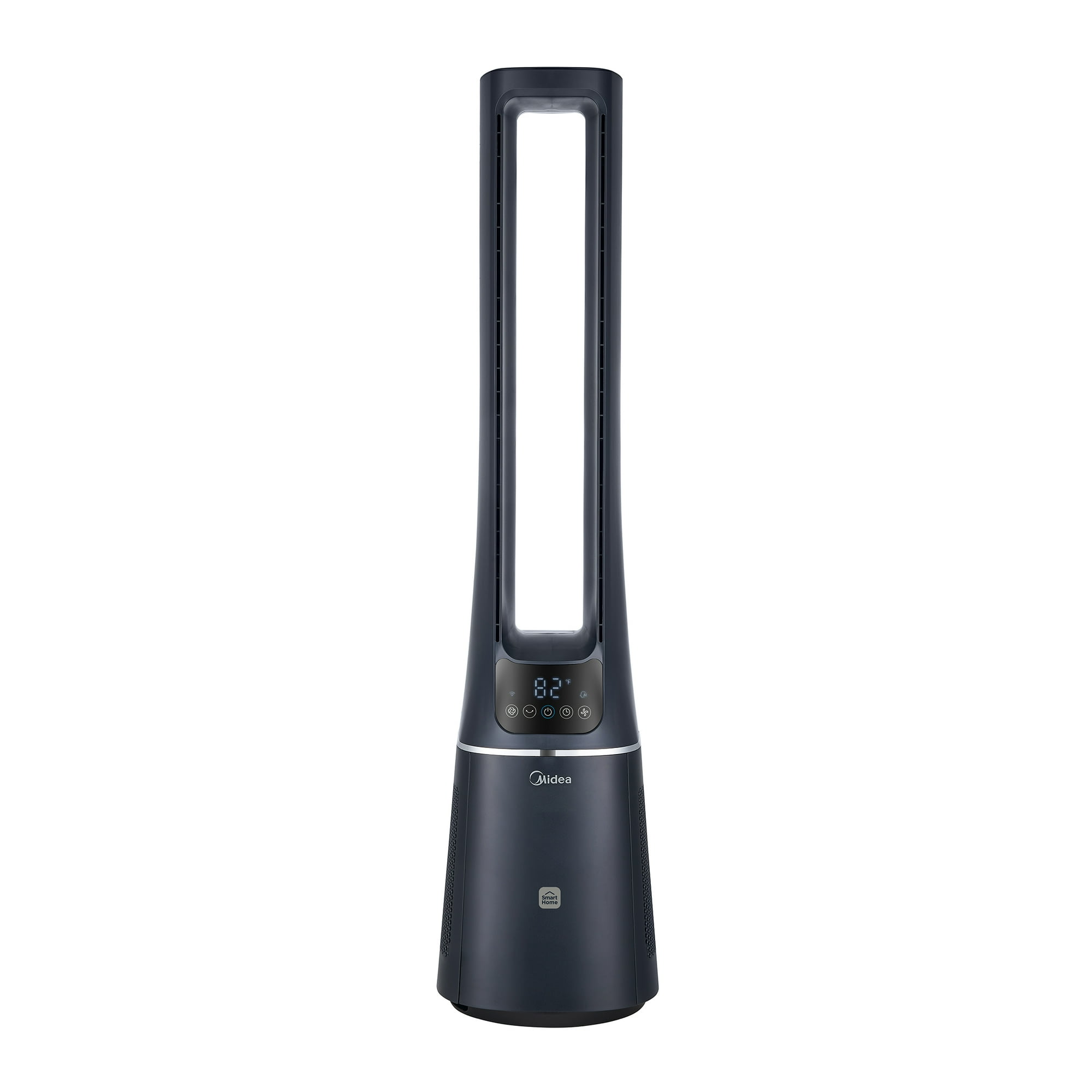 Midea 41-Inch Bladeless Tower Fan & HEPA Purifier, Smart WIFI Enabled, Remote, Blue, AMS150-PBW