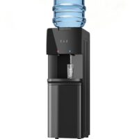 Nepsam 650W Hot & Cold Water Dispenser, 120V Compressor Cooling Water Cooler with Type I Shock Protection for Home Office
