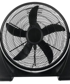 Pelonis 20-Inch Air Circulator Floor Fan with Wall Mount Option, 3-Speed Lightweight, Black, FB50-17H
