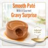 Purina Fancy Feast Savory Centers Adult Wet Cat Food Pate with Chicken and a Gravy Center, 3 oz., Case of 24