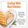 Purina Fancy Feast Savory Centers Adult Wet Cat Food Pate with Chicken and a Gravy Center, 3 oz., Case of 24