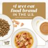 Purina Fancy Feast Savory Centers Adult Wet Cat Food Pate with Chicken and a Gravy Center, 3 oz., Case of 24