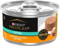 Purina Pro Plan Pate High Protein DEVELOPMENT Chicken & Liver Entree Wet Kitten Food, 3 oz., Case of 24
