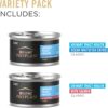 Purina Pro Plan Urinary Tract Ocean Whitefish with Salmon Entrees Health Pate Cat Food Variety Pack, 3 oz., Count of 24