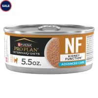 Purina Pro Plan Veterinary Diets NF Kidney Function Advanced Care Feline Formula Adult Wet Cat Food, 5.5 oz., Case of 24